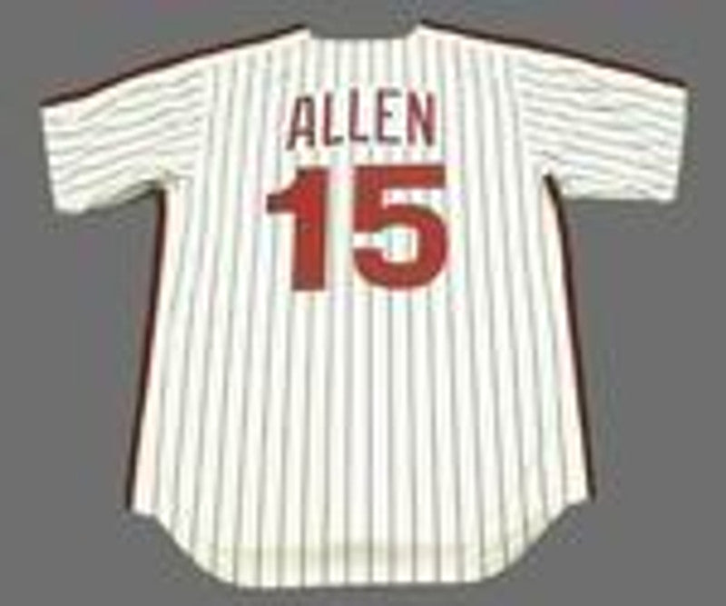Philadelphia Phillies Richie Allen Cooperstown MLB jersey front view