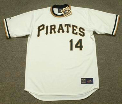 Pittsburgh Pirates Gene Alley Cooperstown MLB jersey front view