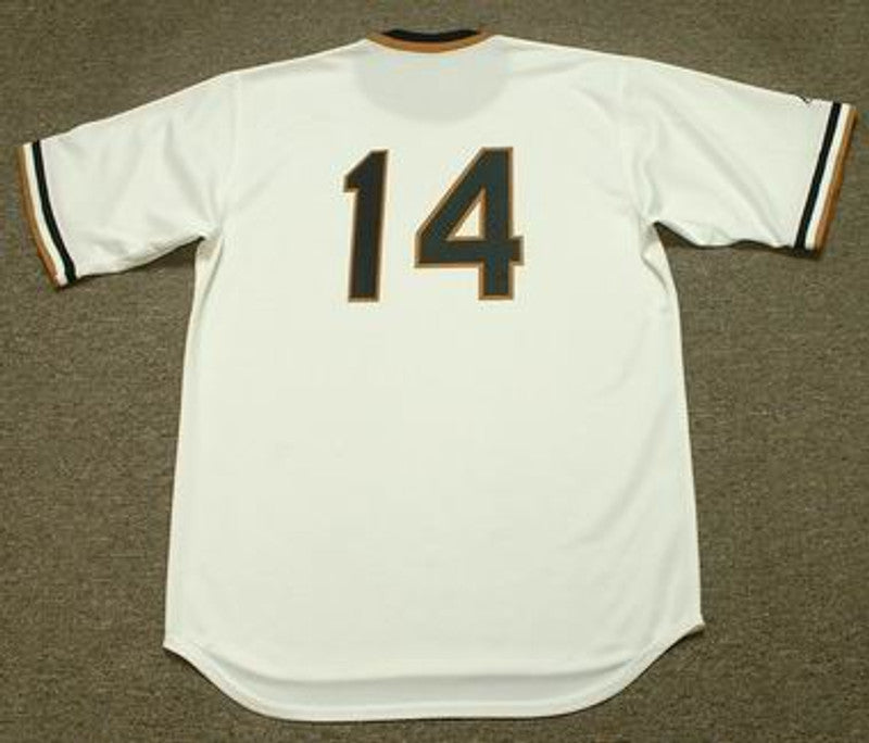 Pittsburgh Pirates Gene Alley Cooperstown MLB jersey front view