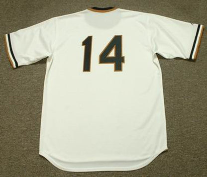 Pittsburgh Pirates Gene Alley Cooperstown MLB jersey front view