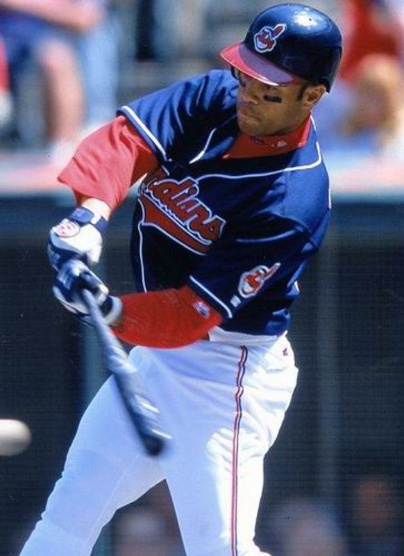 Cleveland Indians Roberto Alomar MLB jersey front view