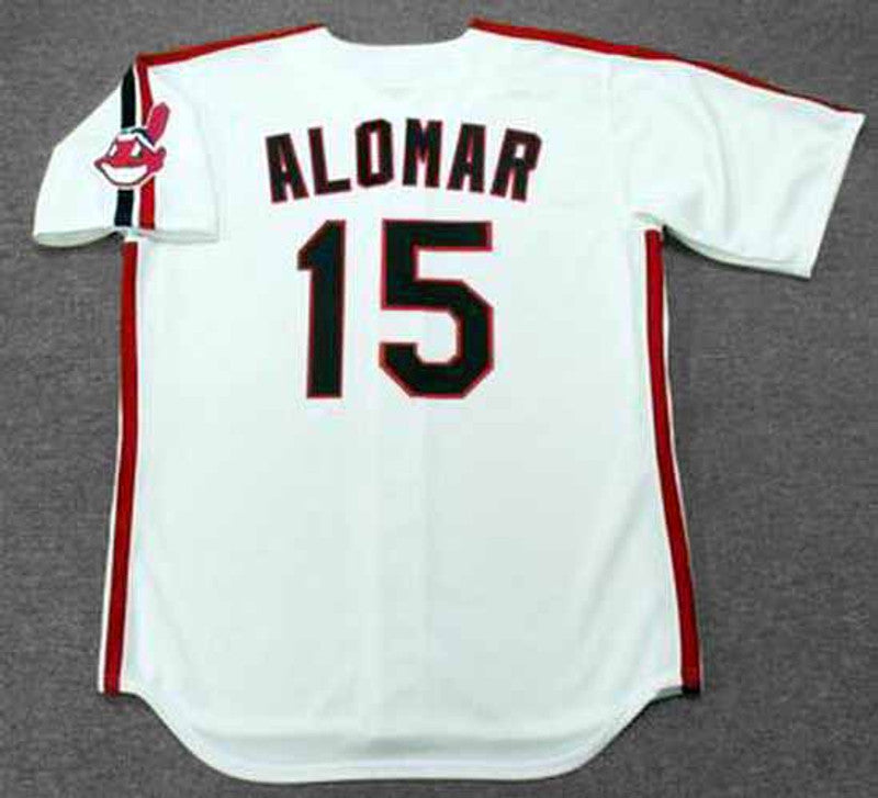 Cleveland Indians Sandy Alomar MLB jersey front view