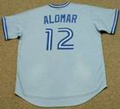 Toronto Blue Jays Roberto Alomar Cooperstown MLB jersey front view