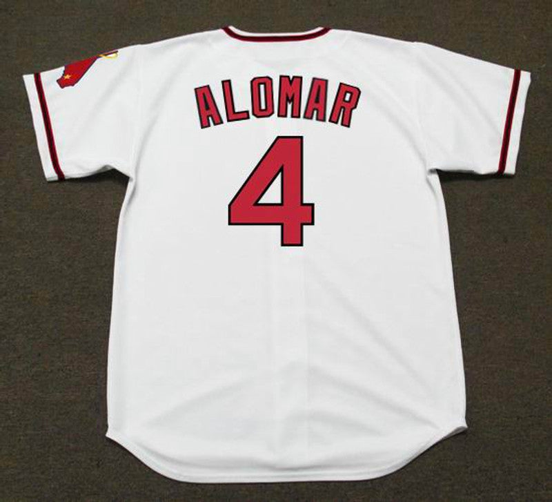 Sandy Alomar California Angels 1970 Cooperstown Home Baseball Stitched Jersey jersey front view