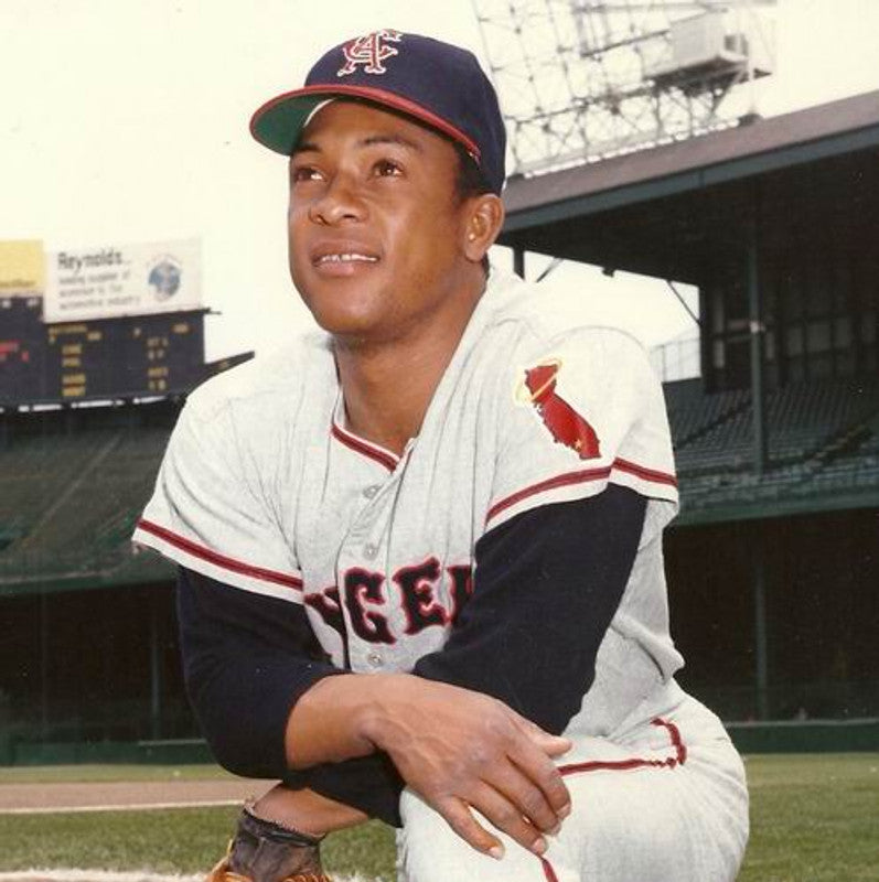 Sandy Alomar California Angels 1970 Cooperstown Home Baseball Stitched Jersey jersey front view