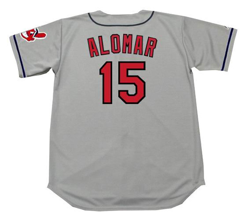 Cleveland Indians Sandy Alomar MLB jersey front view