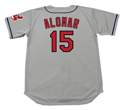 Cleveland Indians Sandy Alomar MLB jersey front view