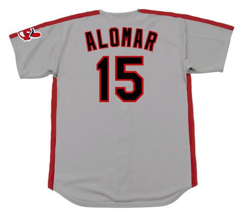Cleveland Indians Sandy Alomar MLB jersey front view