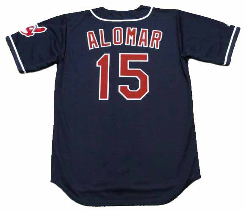Cleveland Indians Sandy Alomar MLB jersey front view