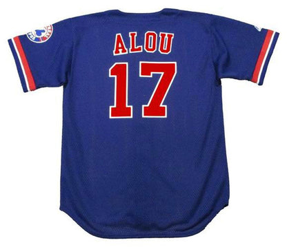 Montreal Expos Felipe Alou MLB jersey front view