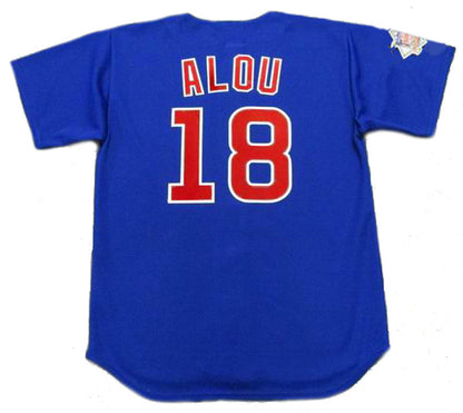 Chicago Cubs Moises Alou MLB jersey front view
