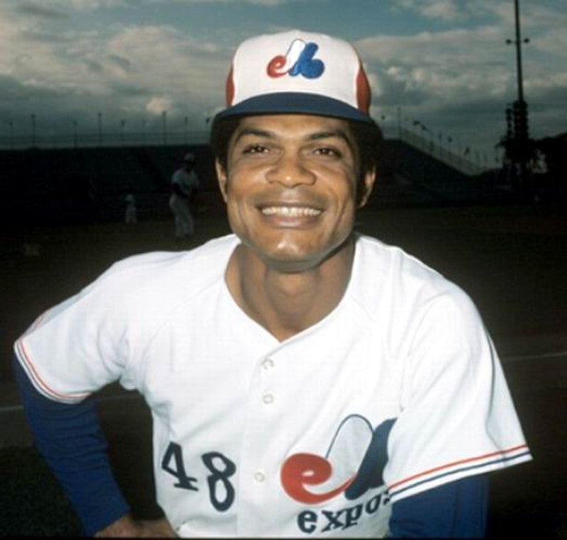 Montreal Expos Felipe Alou Cooperstown MLB jersey front view