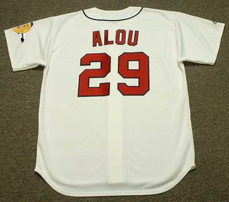 Atlanta Braves Felipe Alou Cooperstown MLB jersey front view