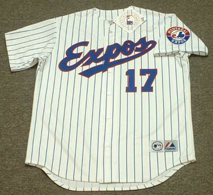 Montreal Expos Felipe Alou MLB jersey front view