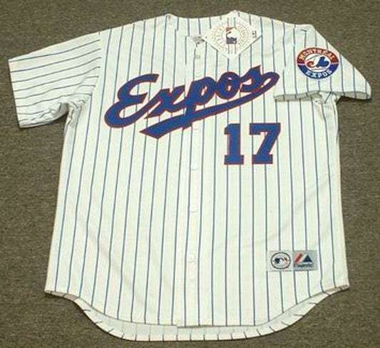 Montreal Expos Felipe Alou MLB jersey front view