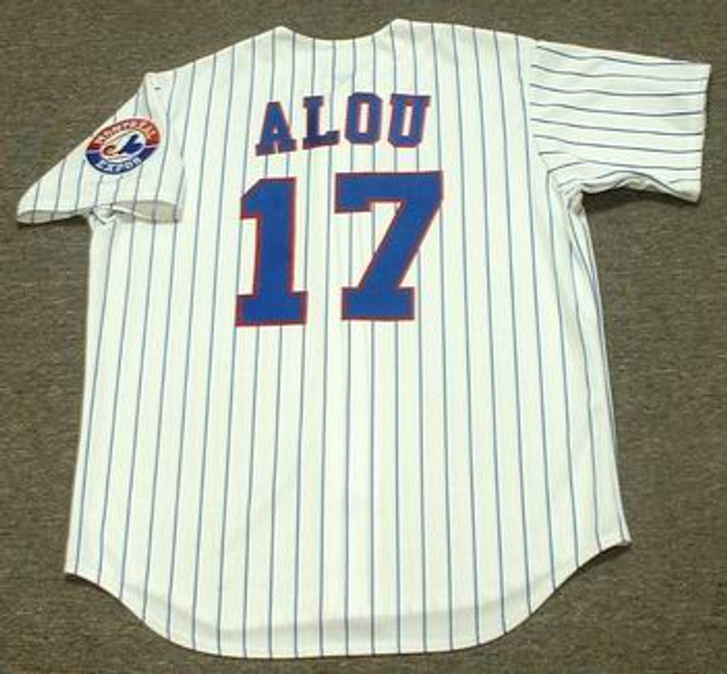 Montreal Expos Felipe Alou MLB jersey front view