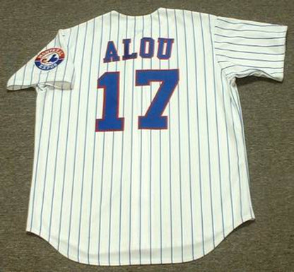 Montreal Expos Felipe Alou MLB jersey front view