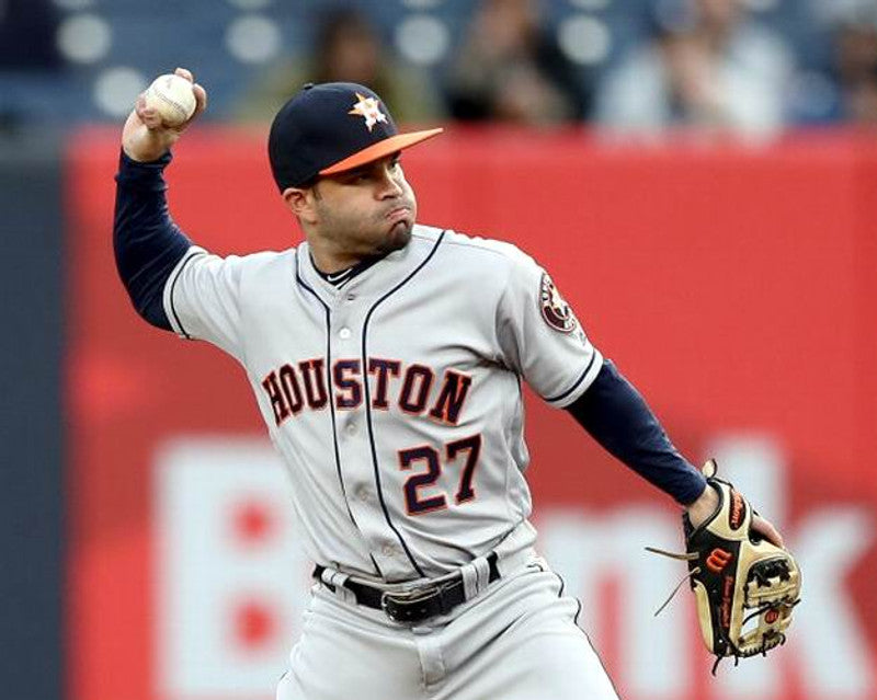 Houston Astros Jose Altuve MLB jersey front view