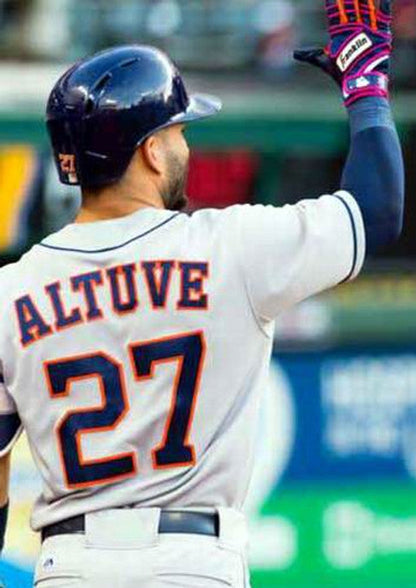 Houston Astros Jose Altuve MLB jersey front view