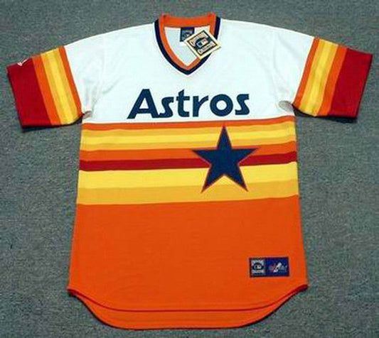 Houston Astros Jose Altuve 1980s MLB jersey front view