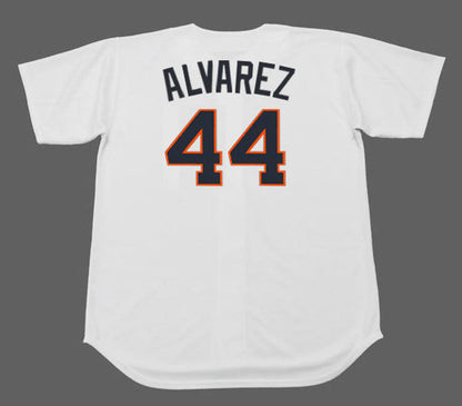 Yordan Alvarez Houston Colt 45S 1960S Home Baseball Throwback Baseball Jersey jersey front view