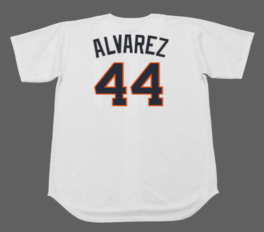 Yordan Alvarez Houston Colt 45S 1960S Home Baseball Throwback Baseball Jersey jersey front view