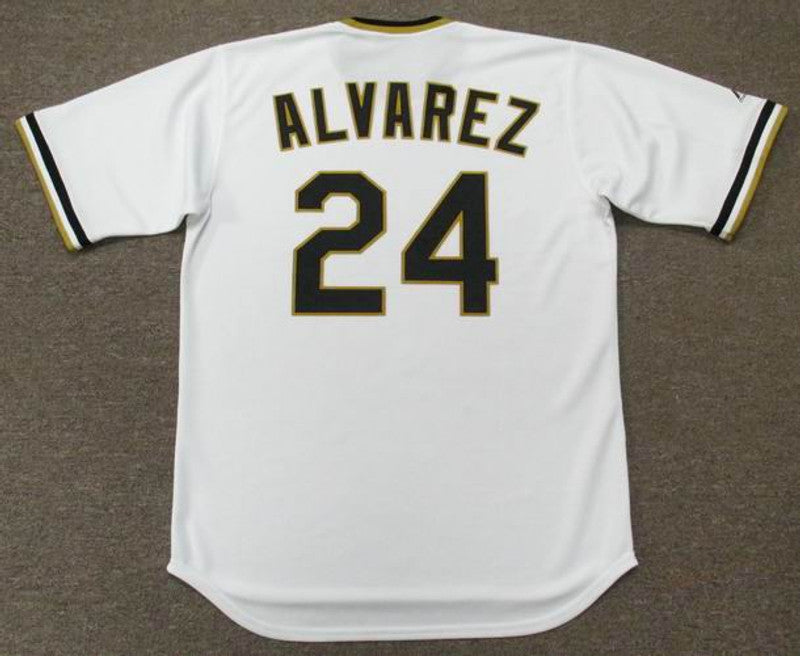 Pittsburgh Pirates Pedro Alvarez 1970s Cooperstown MLB jersey front view