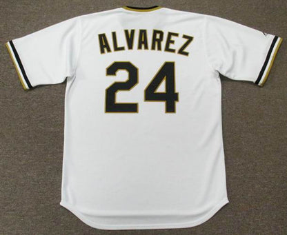 Pittsburgh Pirates Pedro Alvarez 1970s Cooperstown MLB jersey front view