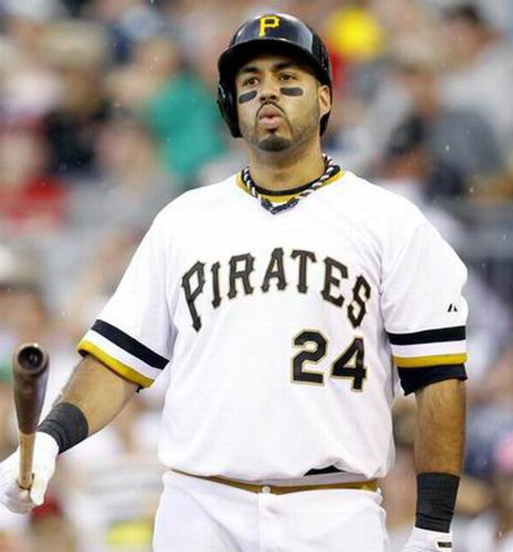 Pittsburgh Pirates Pedro Alvarez 1970s Cooperstown MLB jersey front view