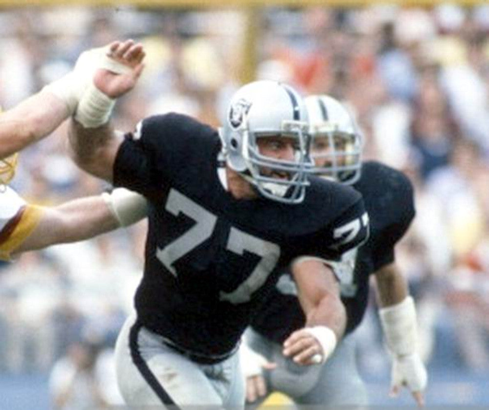 Lyle Alzado Los Angeles Raiders 1983 Home Throwback Nfl Football Jersey jersey front view