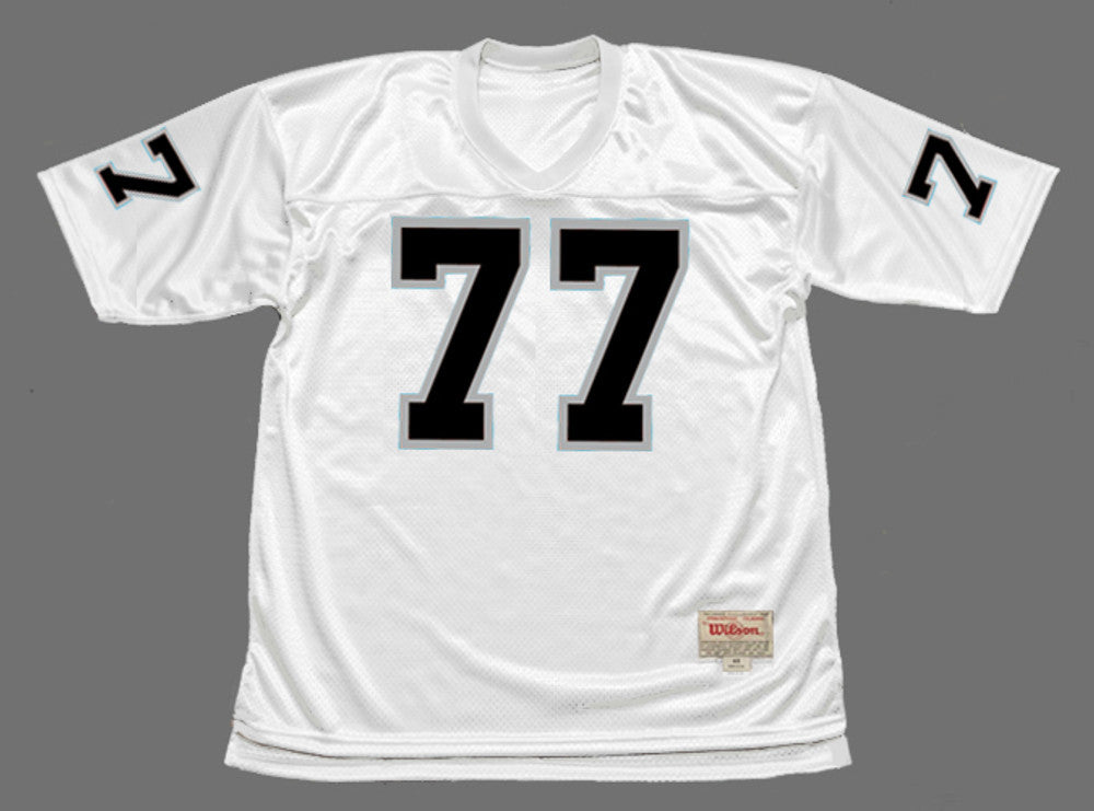 Lyle Alzado Los Angeles Raiders 1983 Away Throwback Nfl Football Jersey jersey front view
