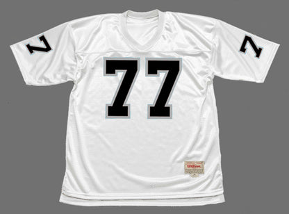 Lyle Alzado Los Angeles Raiders 1983 Away Throwback Nfl Football Jersey jersey front view