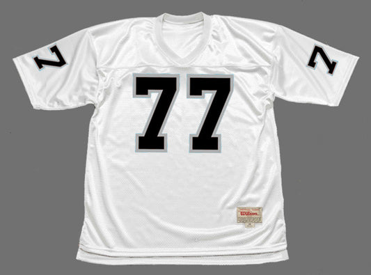 Lyle Alzado Los Angeles Raiders 1983 Away Throwback Nfl Football Jersey jersey front view
