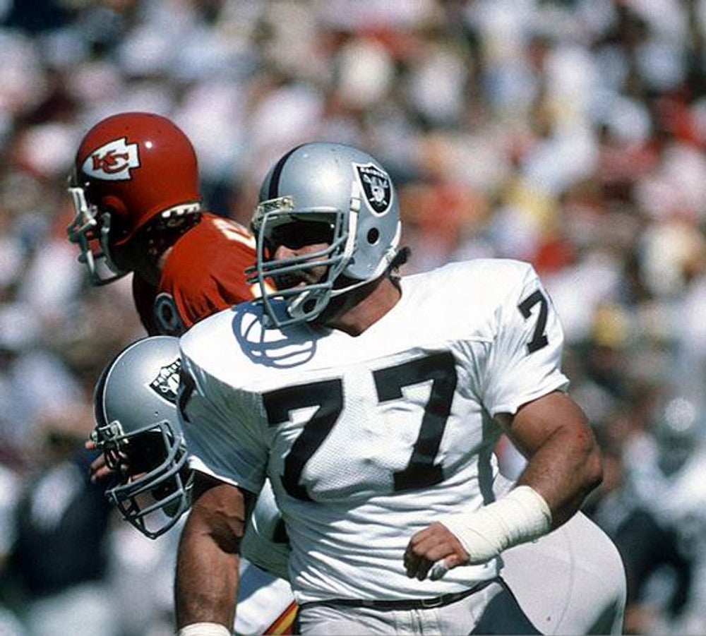 Lyle Alzado Los Angeles Raiders 1983 Away Throwback Nfl Football Jersey jersey front view