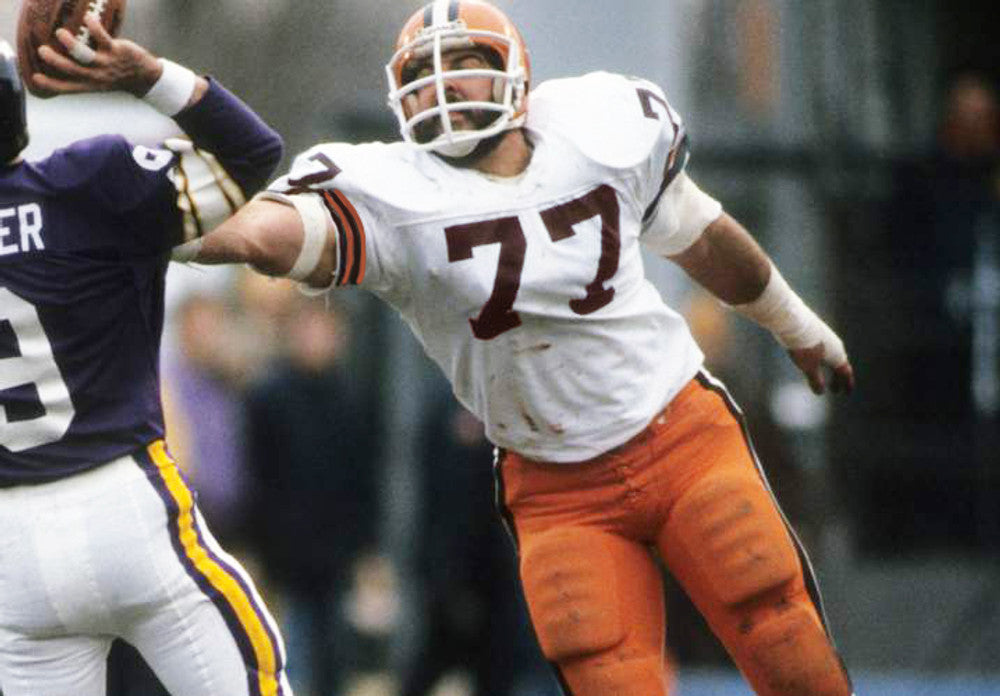 Cleveland Browns Lyle Alzado NFL jersey front view