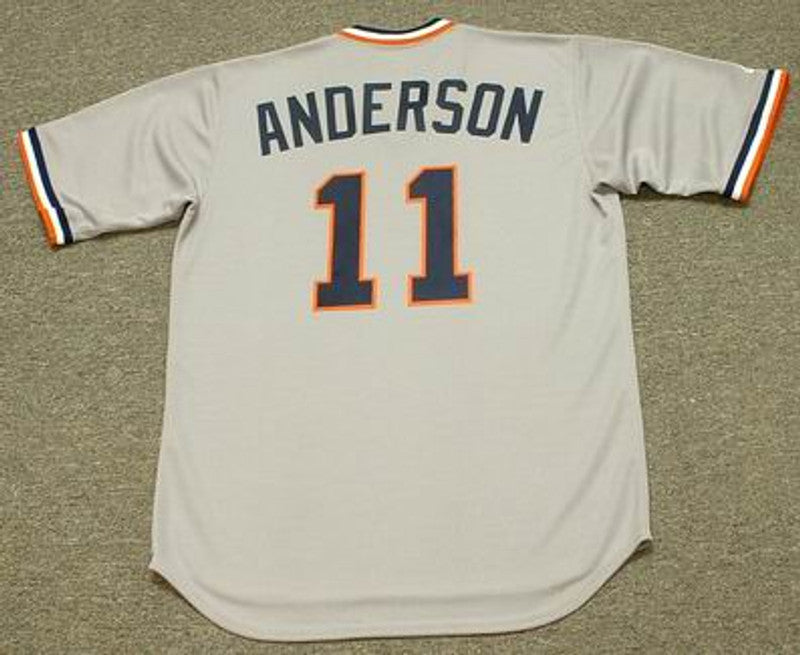 Detroit Tigers Sparky Anderson Cooperstown MLB jersey front view