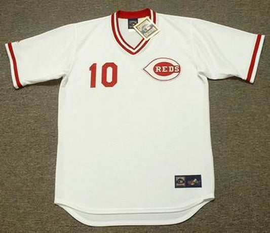 Cincinnati Reds Sparky Anderson Cooperstown MLB jersey front view