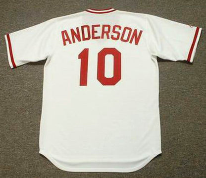 Cincinnati Reds Sparky Anderson Cooperstown MLB jersey front view