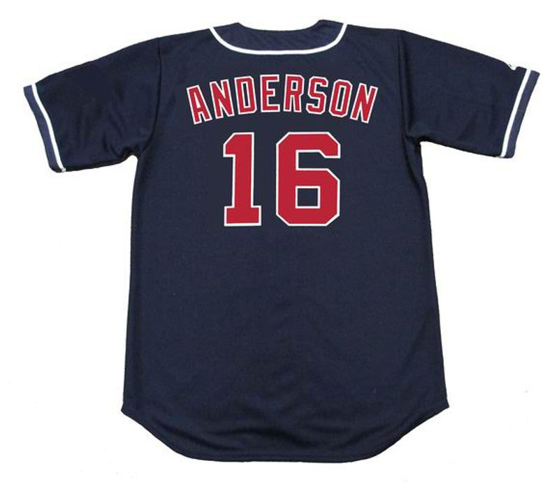 Garret Anderson California Angels 1996 Throwback Alternate Baseball Stitched Jersey jersey front view