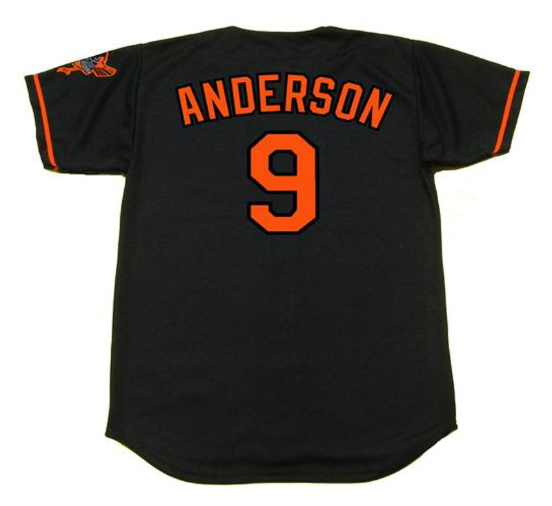 Baltimore Orioles Brady Anderson MLB jersey front view