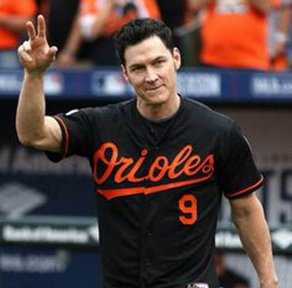 Baltimore Orioles Brady Anderson MLB jersey front view