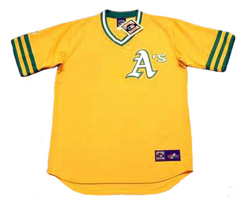 Oakland Athletics Mike Andrews Cooperstown MLB jersey front view