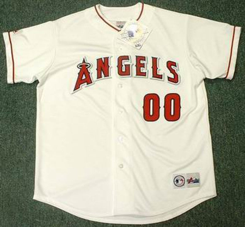 Los Angeles Angels Name Number MLB jersey front view