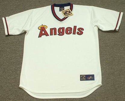 California Angels 1980S Cooperstown Throwback Baseball Jersey jersey front view