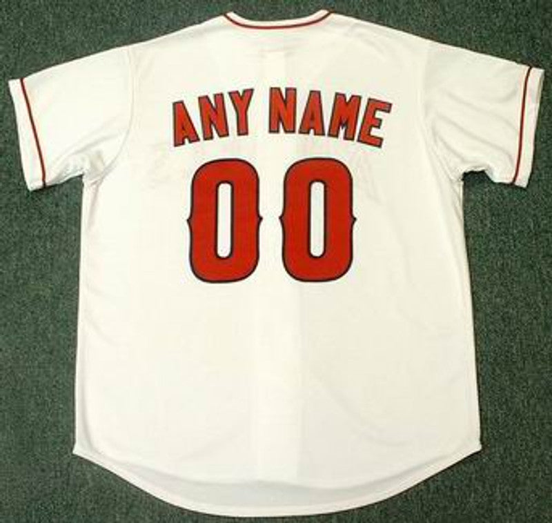 Los Angeles Angels Name Number MLB jersey front view