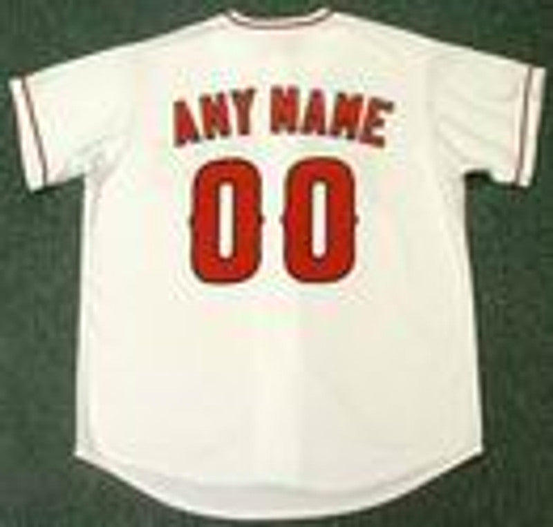 Los Angeles Angels Name Number MLB jersey front view