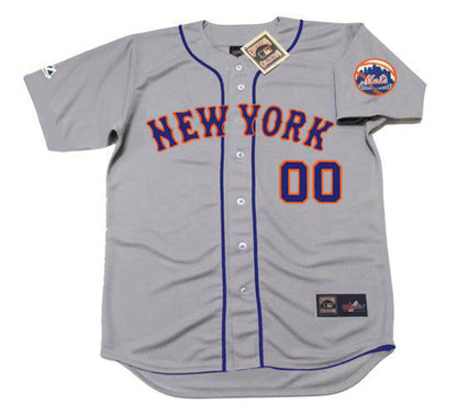 New York Mets 1970s Name Number MLB jersey front view
