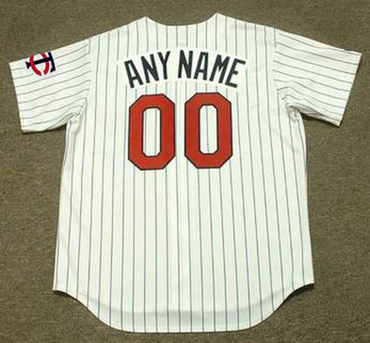 Minnesota Twins 1990s Name Number MLB jersey front view