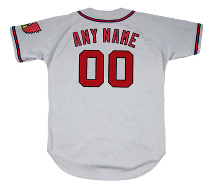Milwaukee Braves 1950S Away Throwback Custom Name Number Stitched Jersey jersey front view