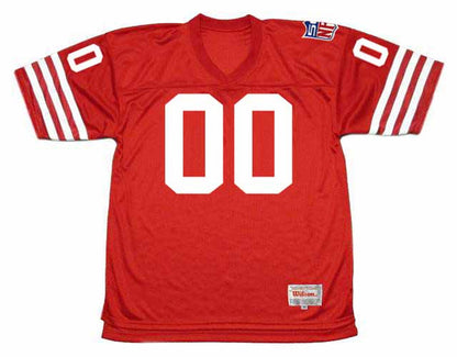 San Francisco 49ers Name Number NFL jersey front view